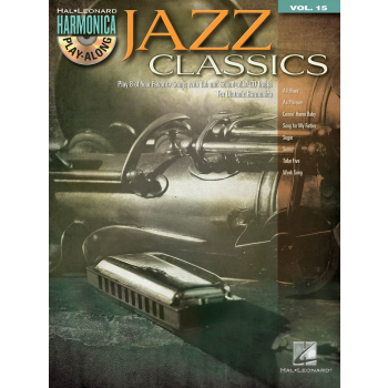 Zbiór nut na harmonijkę + CD Jazz Classic Hal Leonard